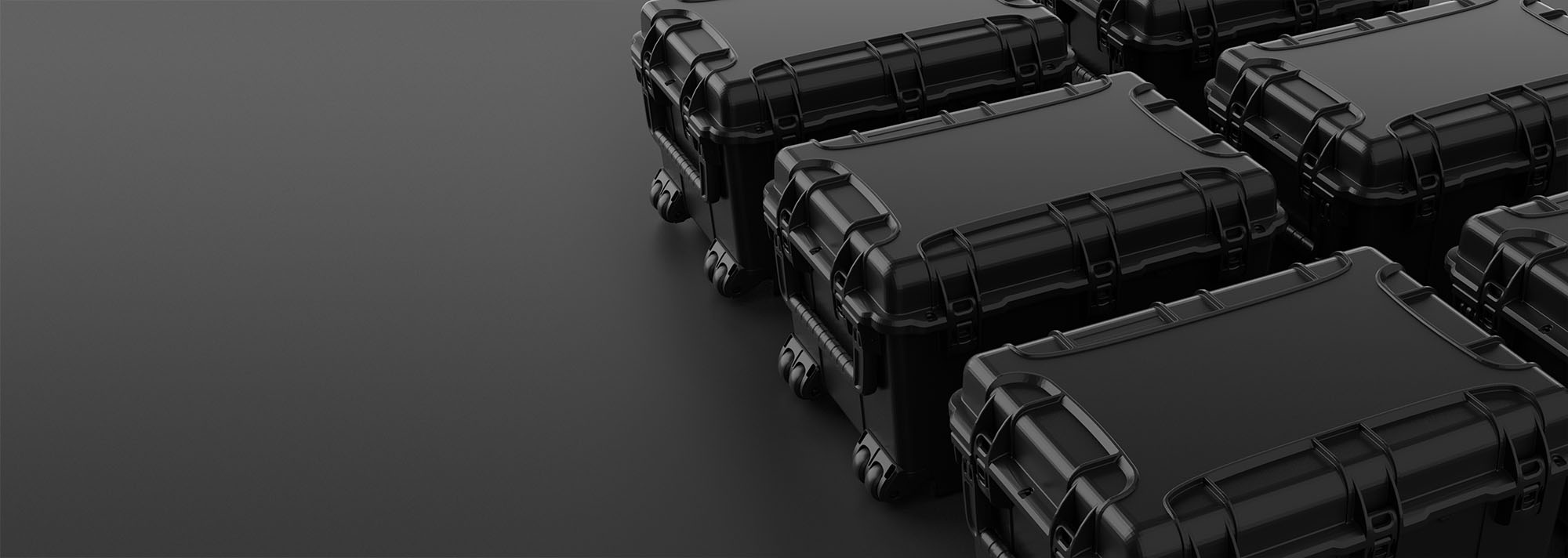 Black NANUK Cases for Warehouses