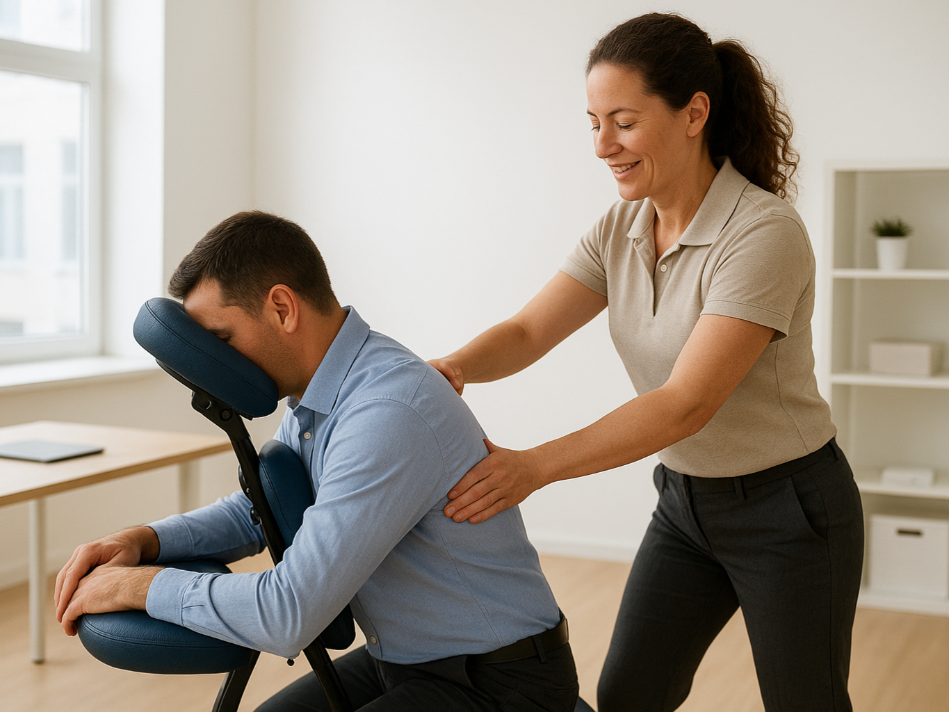 Massage Session at NANUK