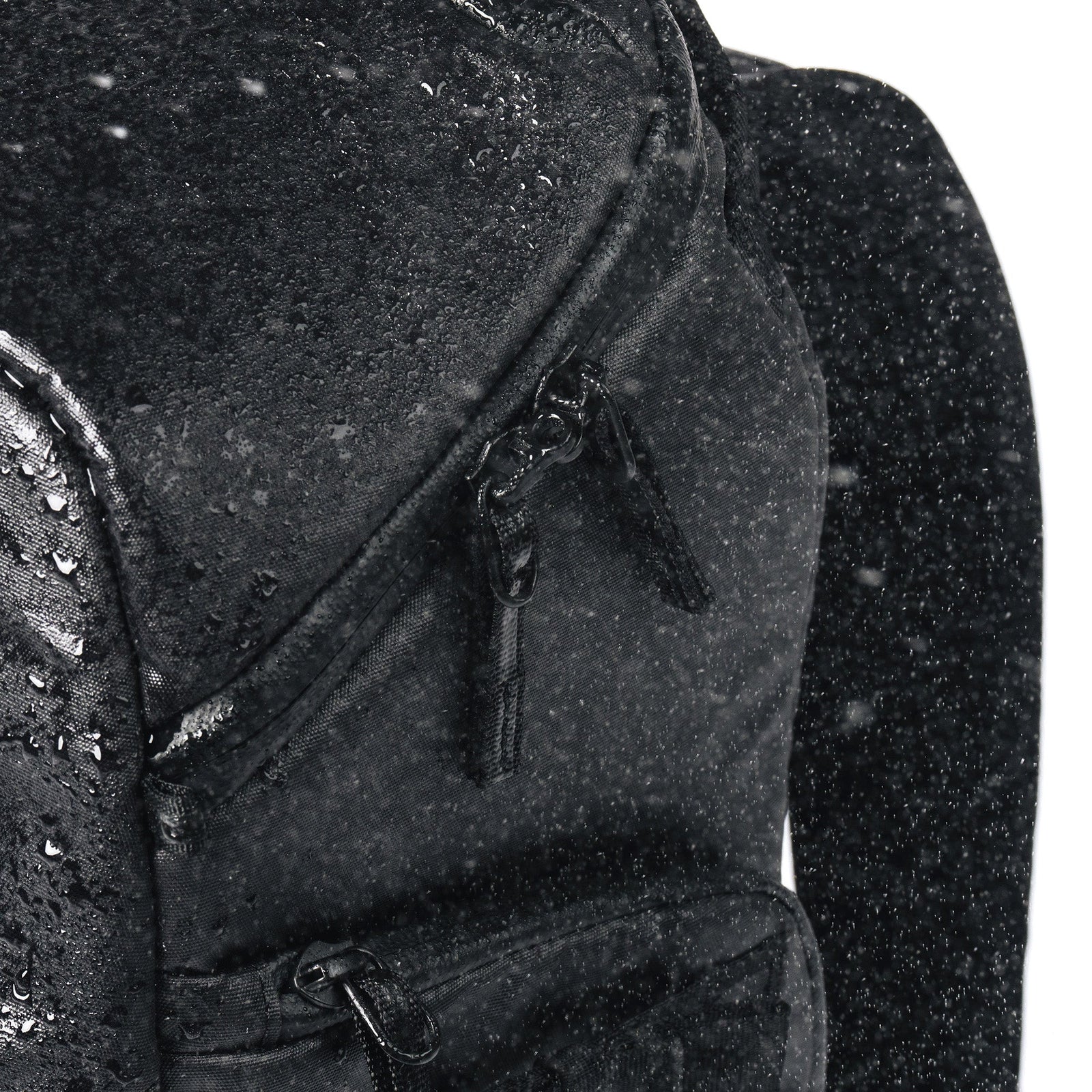 Water Resistant YKK Zippers on N-PVD Backpack