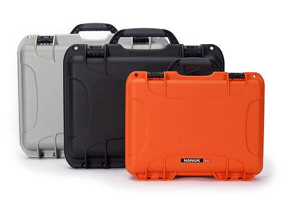 Nanuk cases Silver, Black and Orange
