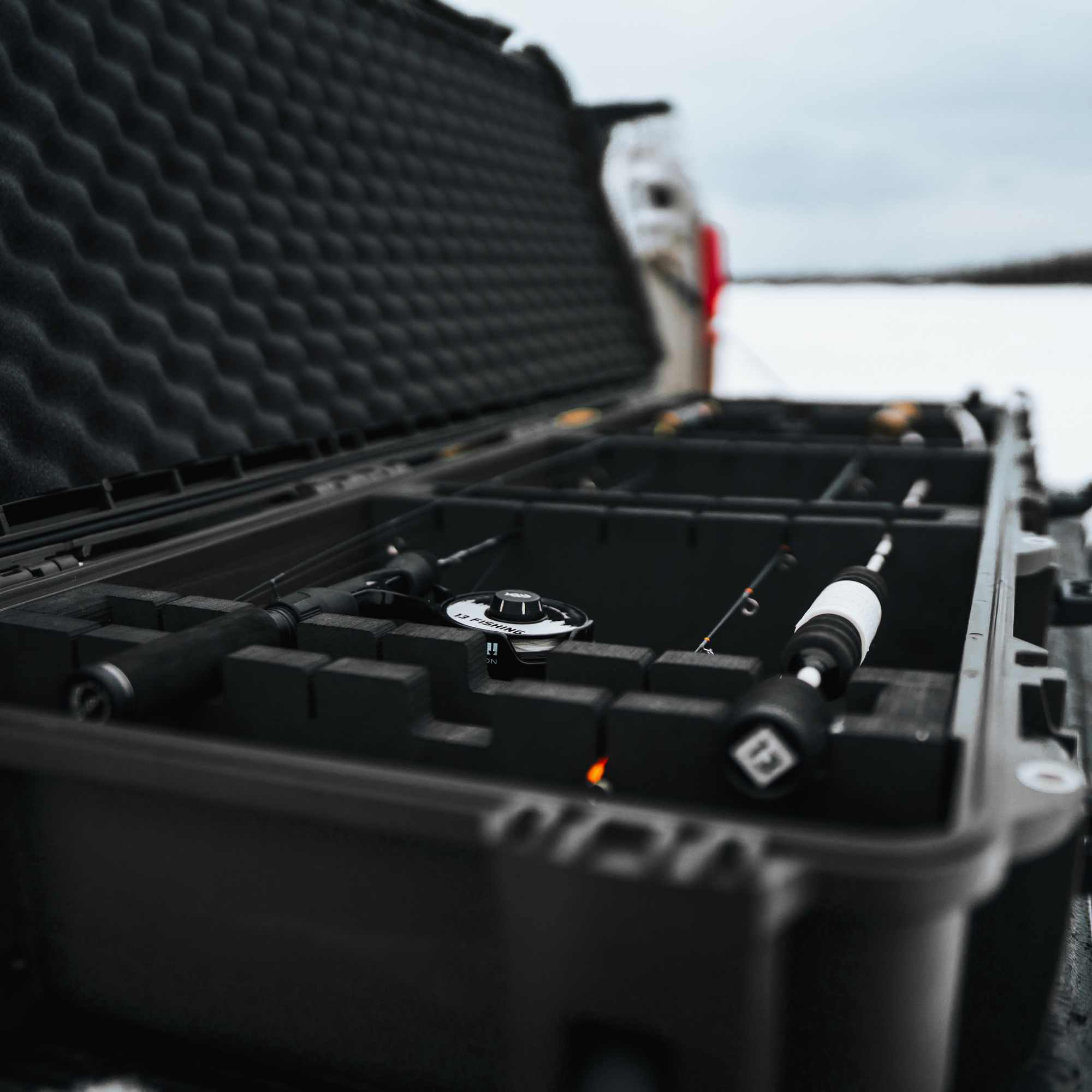 NANUK 990 pour cannes à pêche sur glace