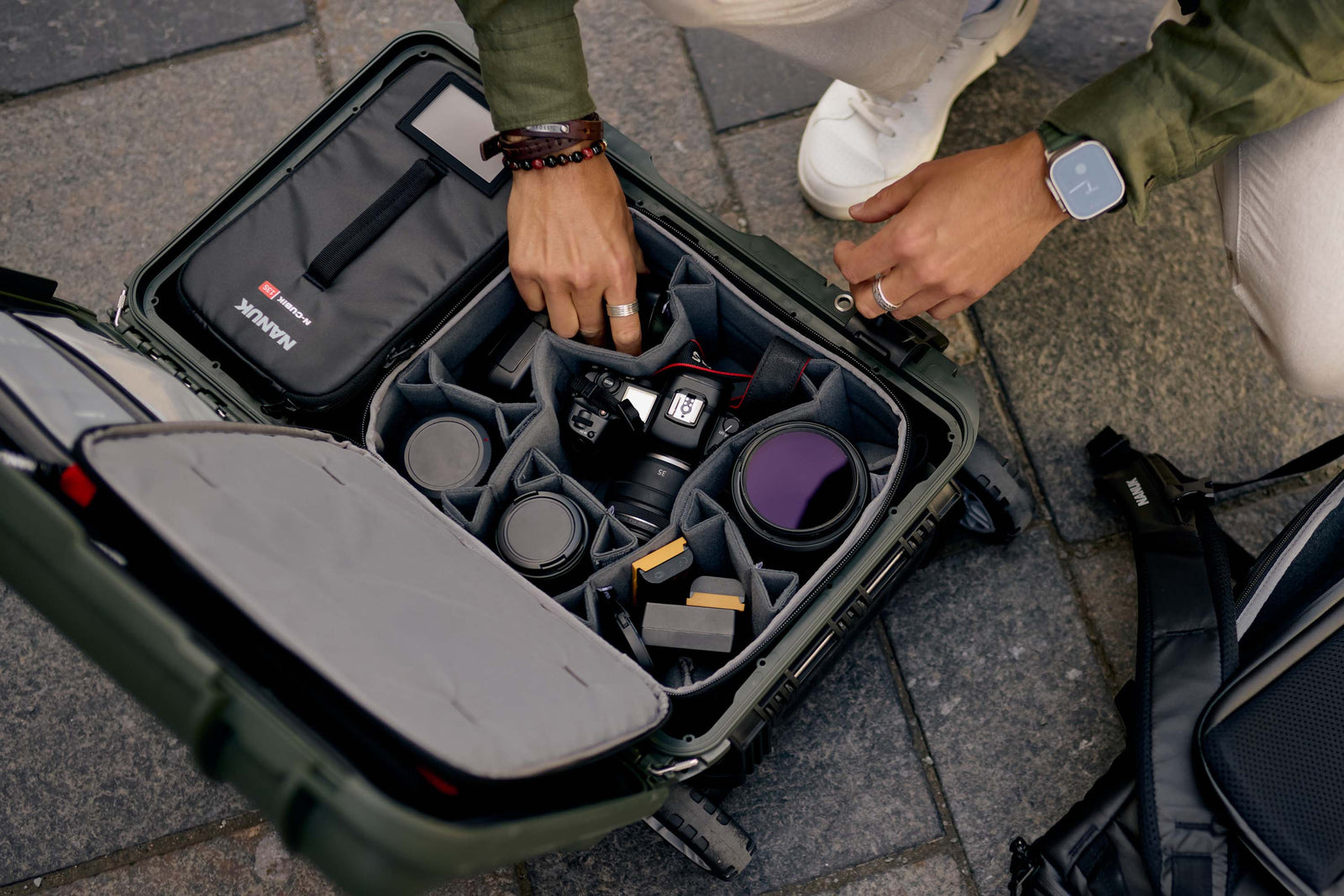 The N-CUBIK 13M is the perfect solution for safely organizing and protecting your photography gear, keeping your equipment secure on the go.