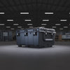 Animation of the NANUK 976T Hard Case Option Oversize Team-Carry Handles. Caster Wheels Compatible.
