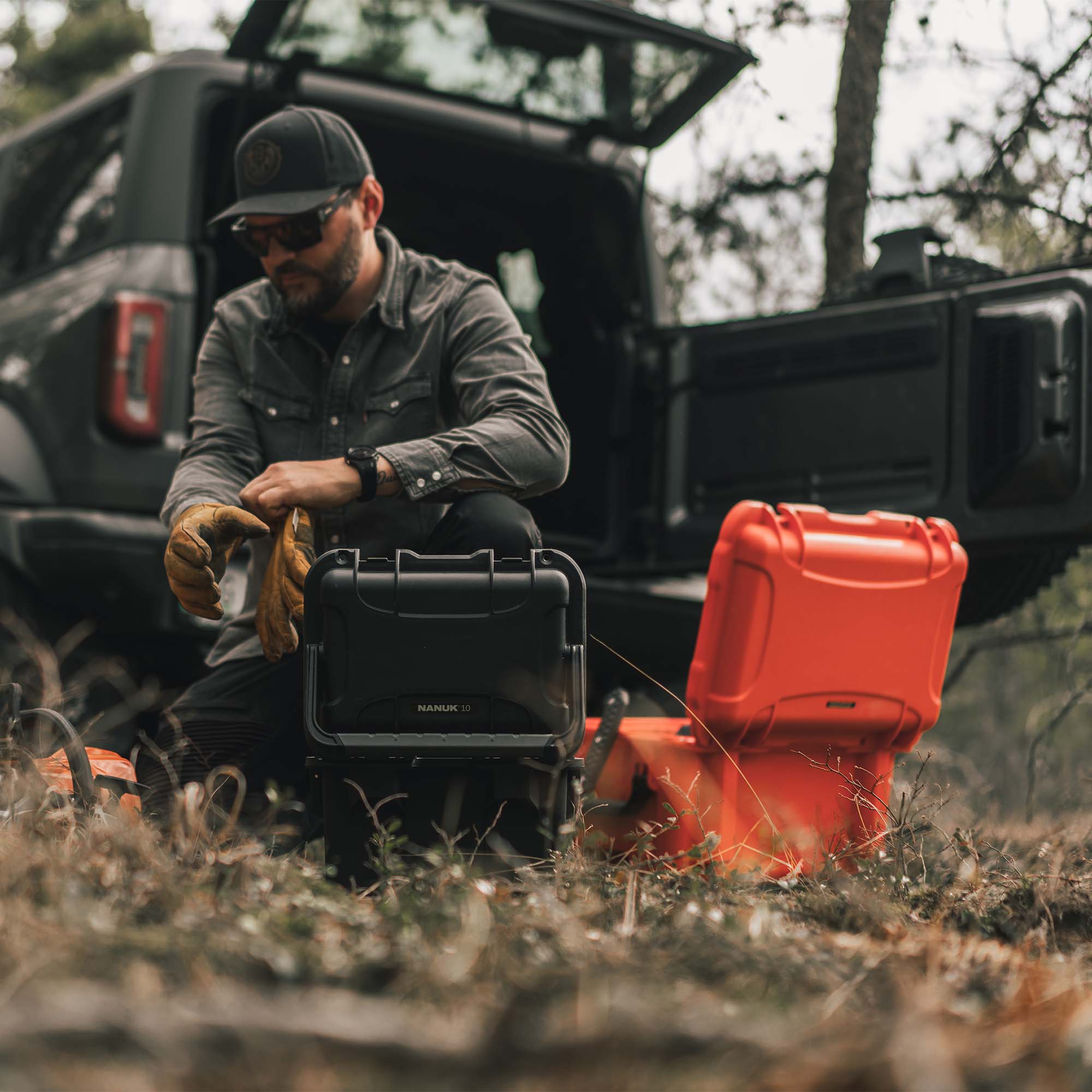 Josh McFaddin Content Creator with NANUK Trail Gear Cases