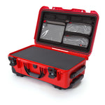 NANUK 935-Nanuk valisee-Red-Cubed Foam + Organisateur de couvercle-NANUK