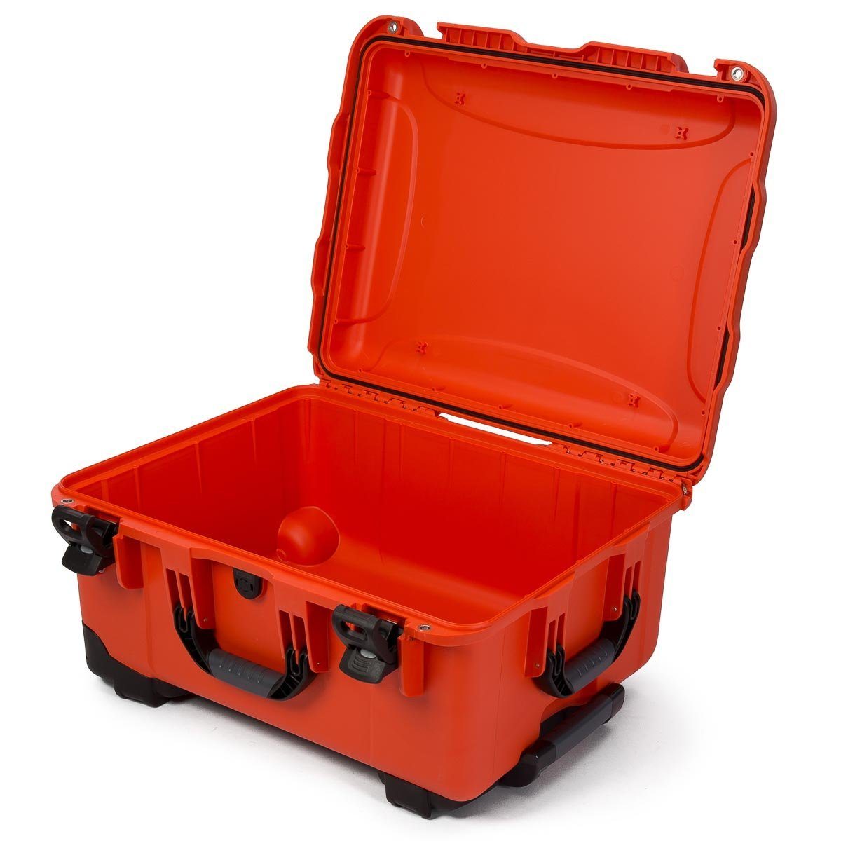 Condition 1#300 22” Large Rolling Lockable Hard Storage Case with Foam,  Waterproof Protective Box for Camera, Tactical, Scientific Gear, 22”x14”x9,  Orange : : Electronics