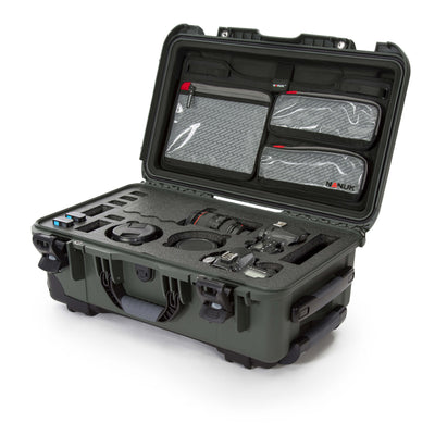 NANUK 935 DSLR Camera Case-Camera Case-Olive-Lid Organizer-NANUK
