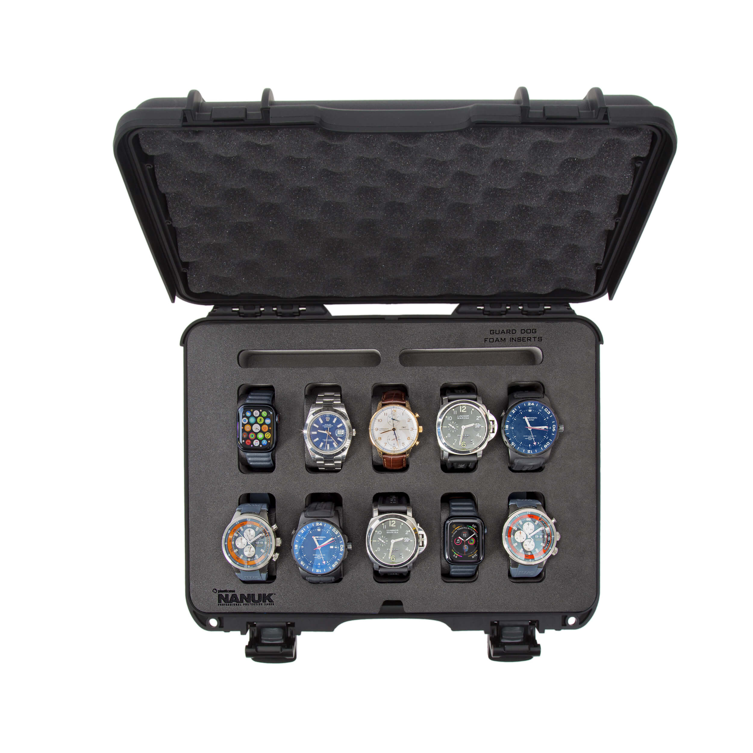NANUK 910 10-Watch Case in Black