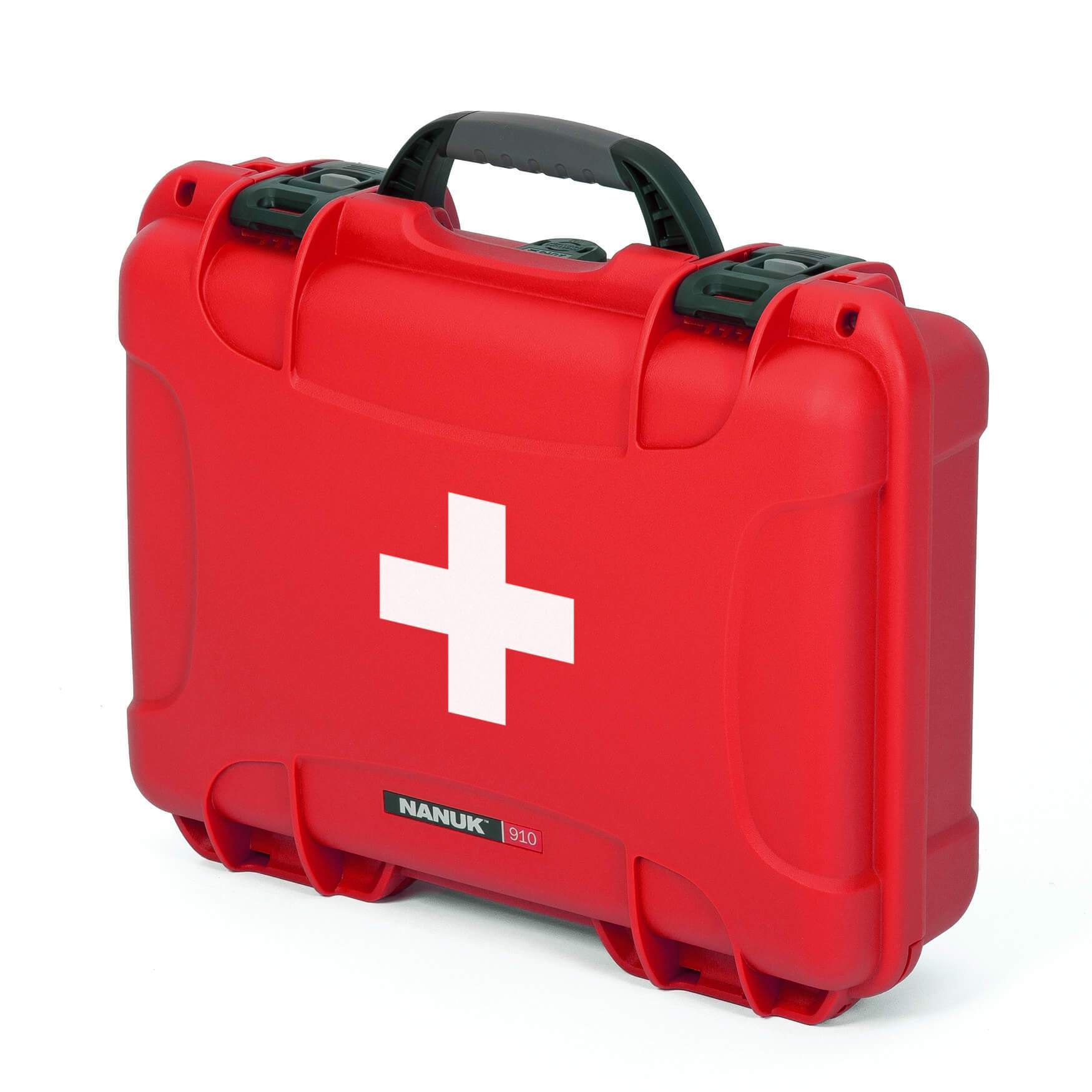 NANUK 910 valise de premiers secours - valise extérieur - Rouge - NANUK